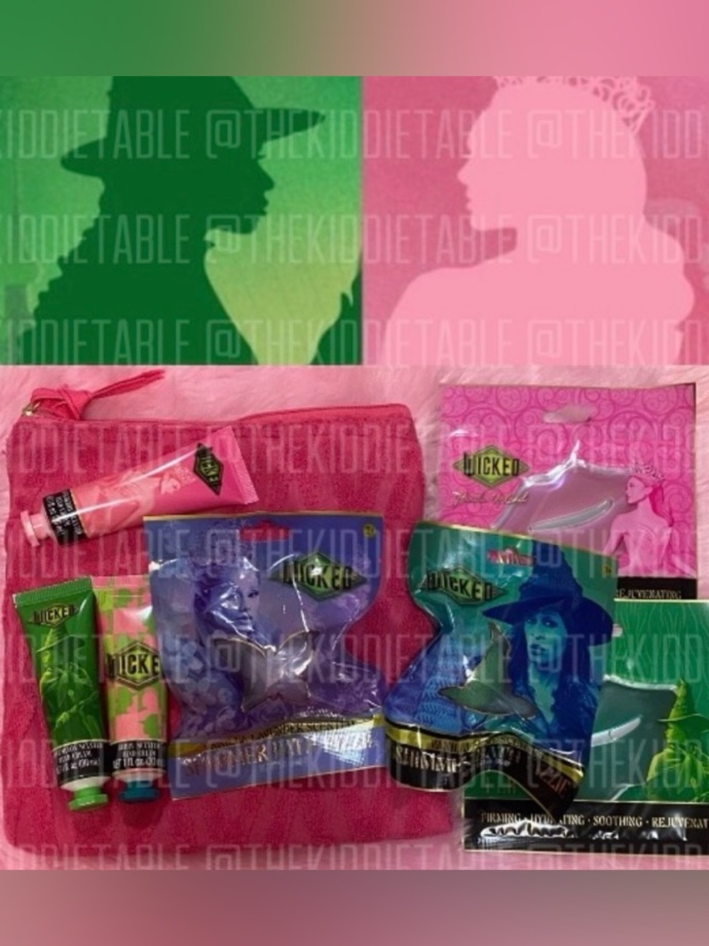 Wicked Bath and Body Gift Set 8 pieces